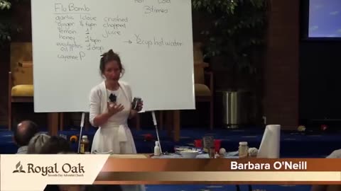 THE HUMAN BODY IS DESIGNED TO HEAL ITSELF - A NATURAL REMEDIES SEMINAR BY BARBARA O'NEILL