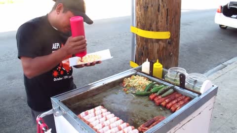 Hot Dog Stand in Lakewood Blvd, CA