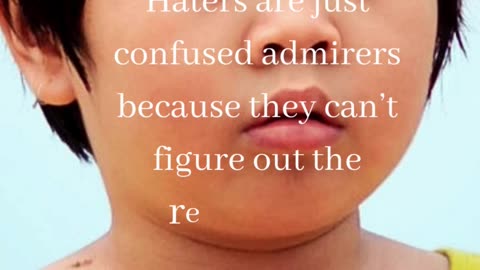 Haters are just #shorts #quotes #rumblegrumble