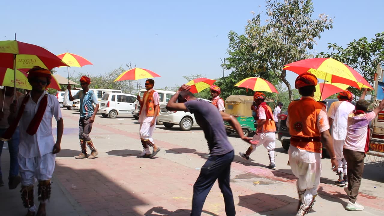 rajasthani holi dance