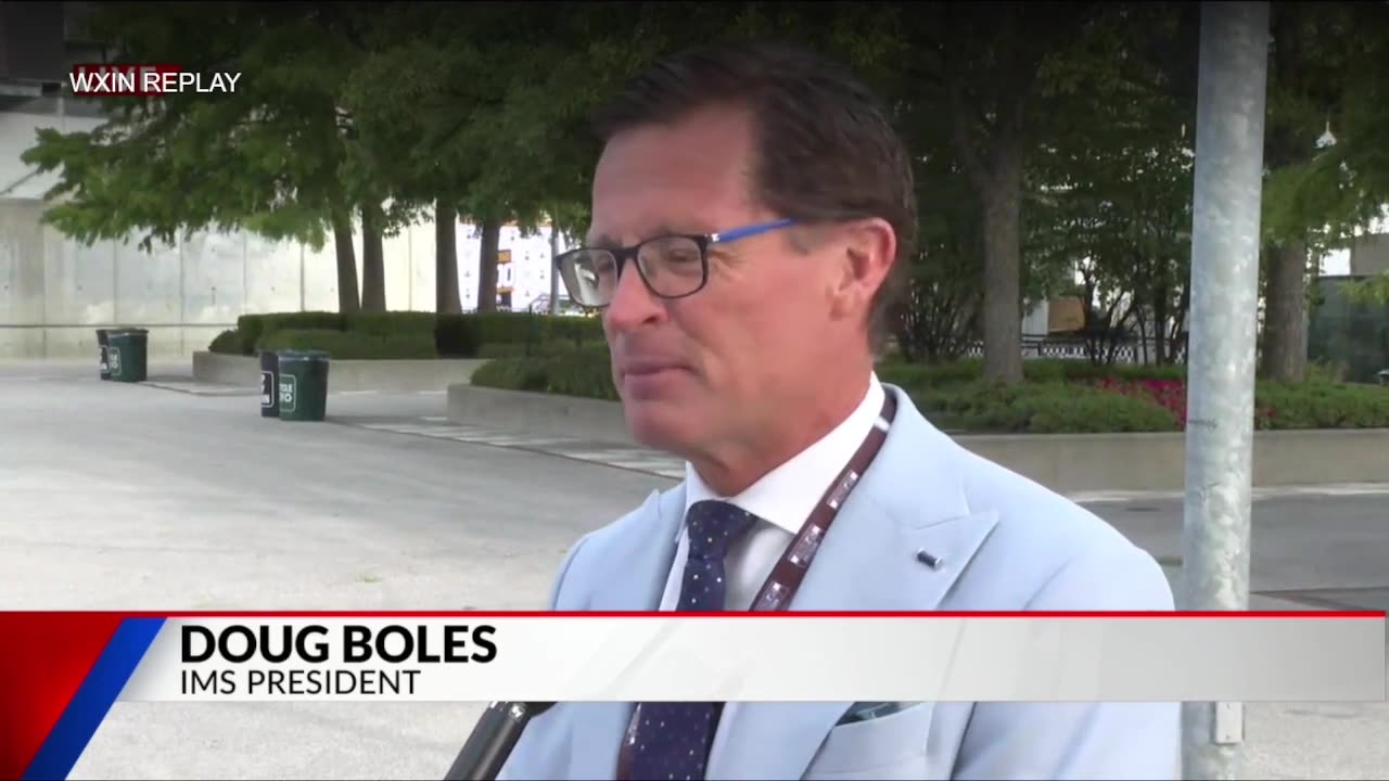 July 21, 2024 - Doug Boles on the Morning of the Brickyard 400