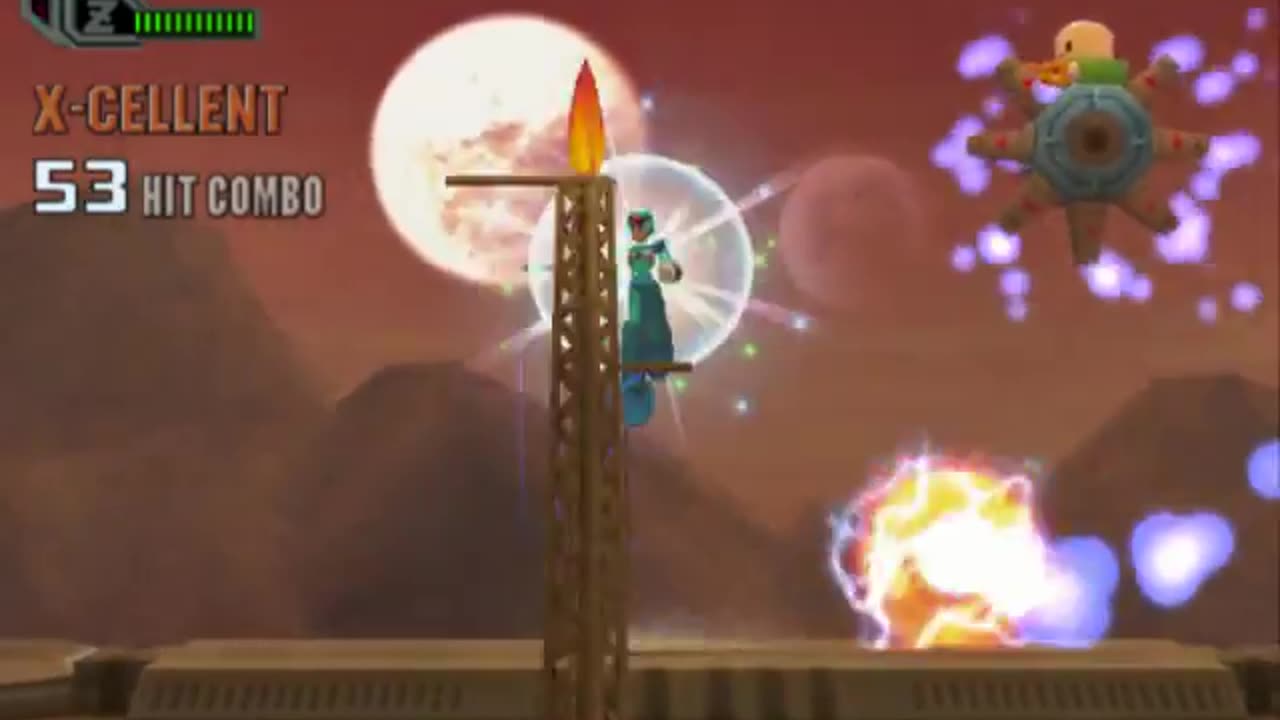 PS2 Megaman X8 - Optic Sunflower "X Only" AAA Rank + No Damage + EXF