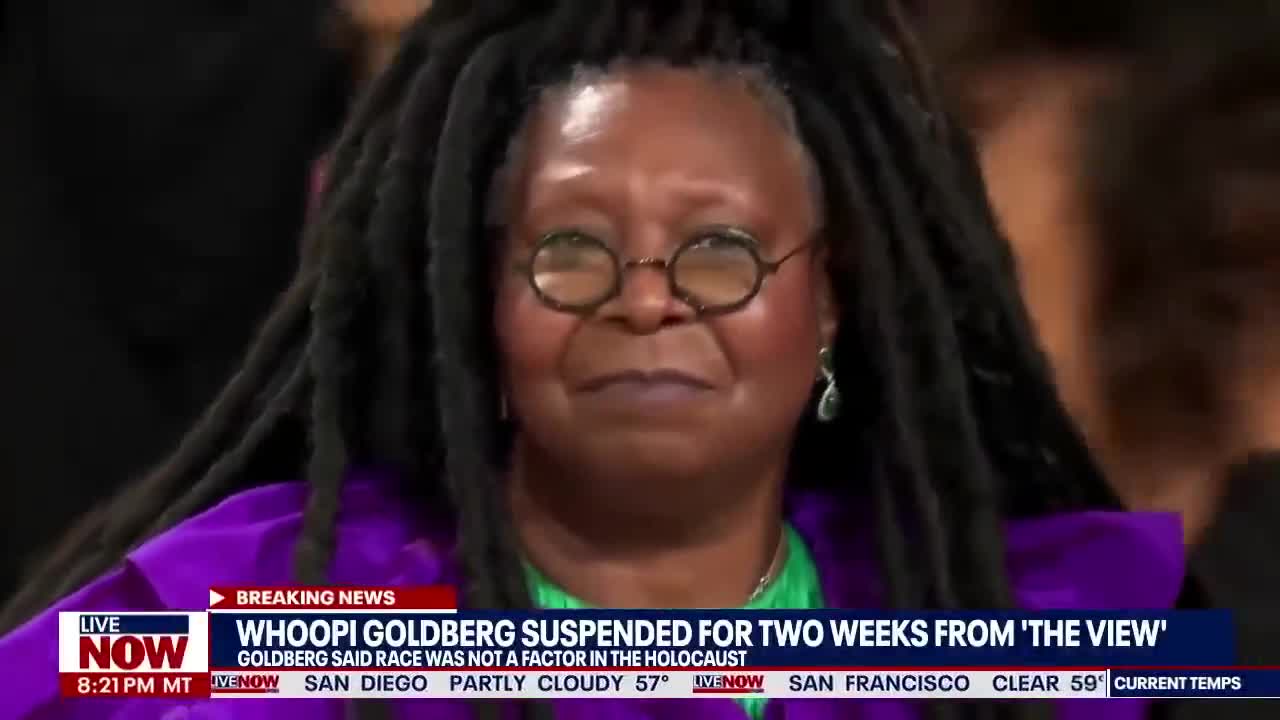 Whoopi Goldberg suspended over Holocaust remarks on 'The View'