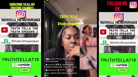 MONAE DECLINES TO GO OUTSIDE WHEN GLO PULLS UP TO FIGHT PT. 1