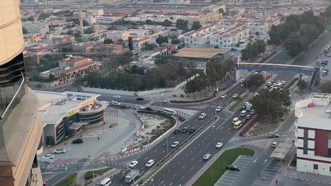 Dubai 99th floor view