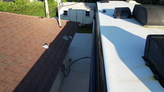 Drone over house and RV - 10/1/2022