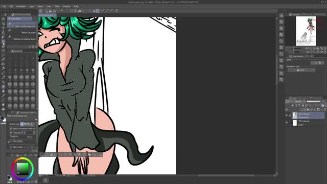 tatsumaki wedgie hanging