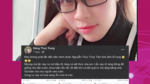 Chi Dang Thu Thào de nghi Thùy Tiên kiện den nơi den chon