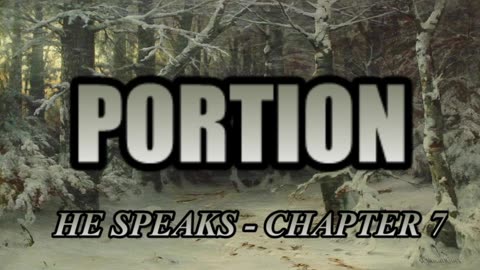 He Speaks Chapter 7