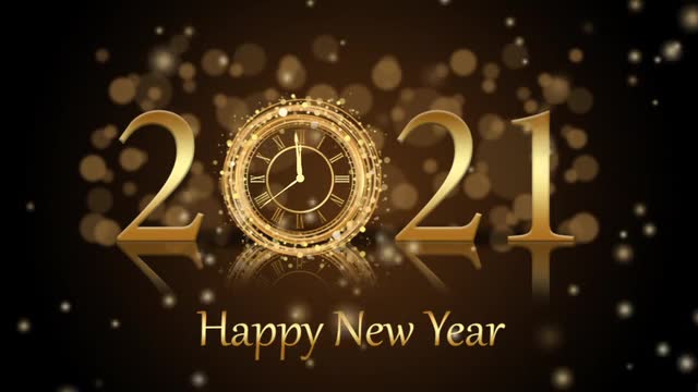 Happy new year 2021 h