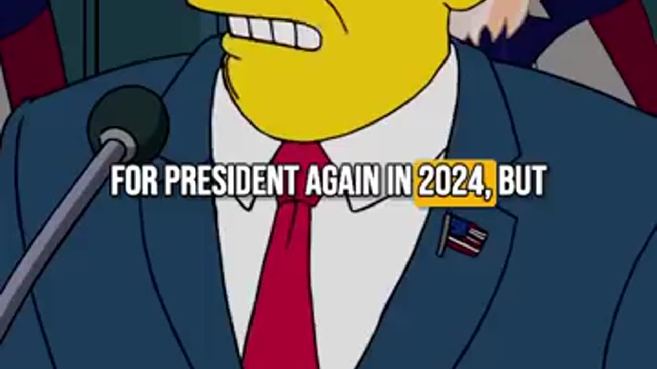 The Simpsons 'Predicted' Donald Trump 2024 Back in 2015