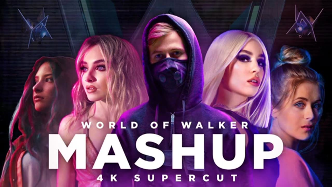 Alan walker mega mashup ||Hollywood masup|| dj||