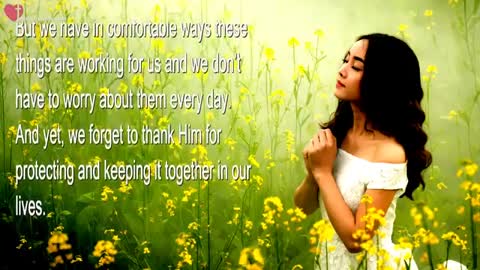 Gratitude opens the Door for My Blessing & Complaining shuts it ❤️ Love Letter from Jesus