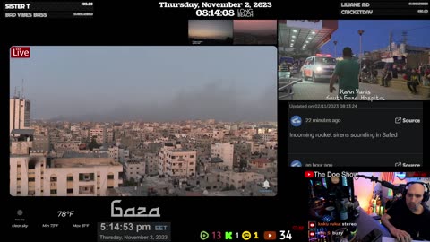 Live Coverage of Gaza and Israel | Thursday | 11-02-23