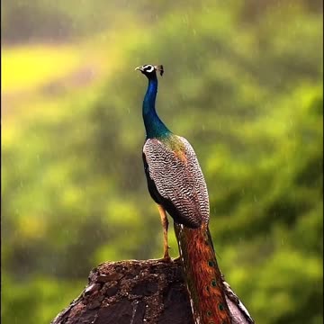 Funny animal videos | peacock| try not to laugh #cute & #funny - #cat - #video - #shorts