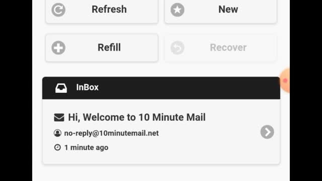 10 minute mail, temporal email address