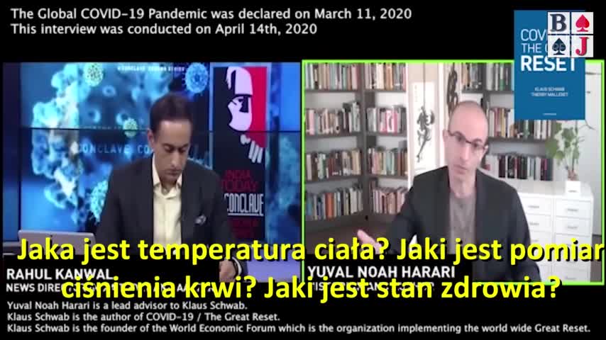 Yuval Harari - opętany prorok Wielkiego Resetu