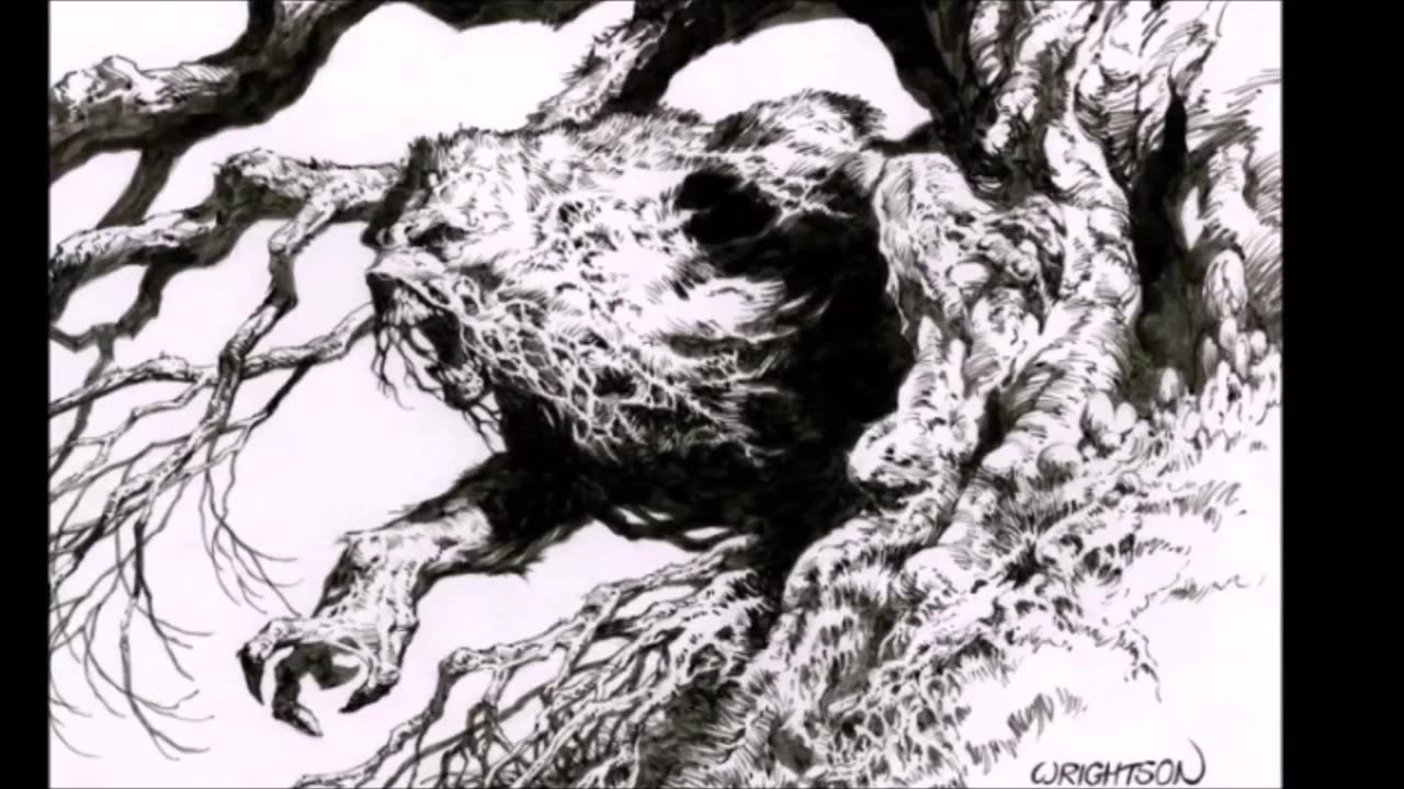 Berni Wrightson Swamp Thing Art Music Video