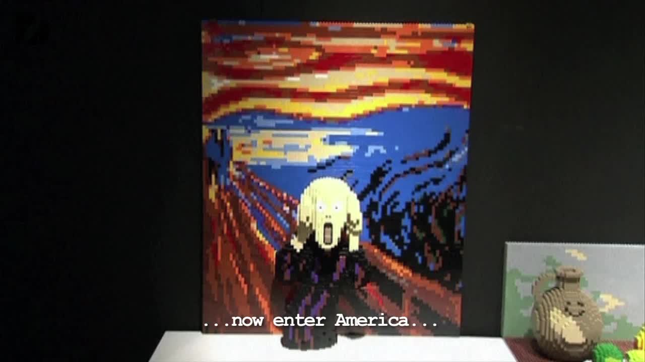 Largest Display Of Lego Art