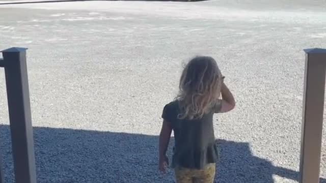 Every time my son says goodbye, he runs back to his room, my delicate little princess.