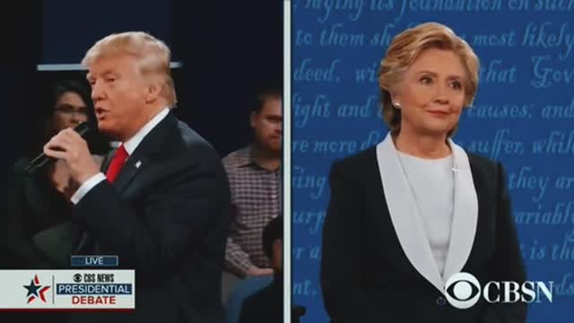 Trump and Clinton are asked to say nice things about each other