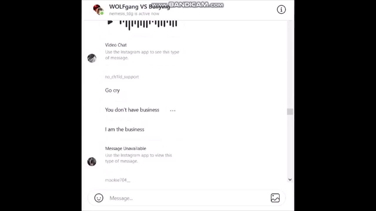 Mookie7o4 Instagram Voice Messages ☞ Jimmeh Boah ☜ November 19th 2021