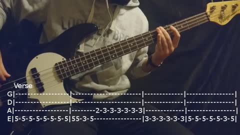 HIM - Right Here In My Arms Bass Cover (Tabs)