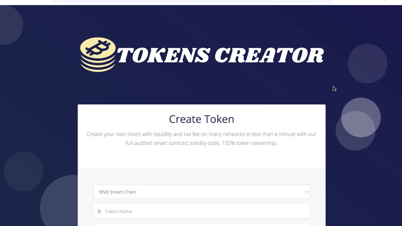 Build a Multi-Chain Token Generator Website