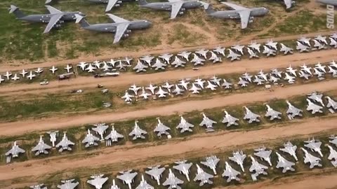 BIGGEST AEROPLANE GRAVE YARD