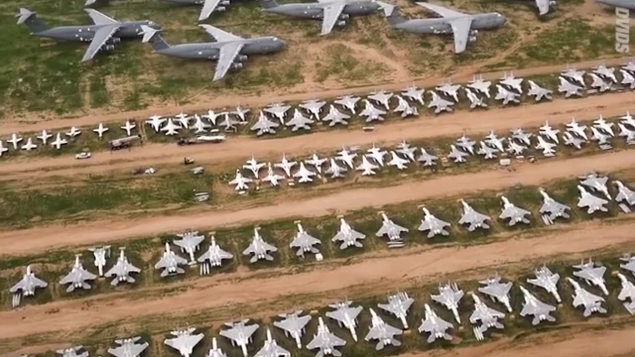 BIGGEST AEROPLANE GRAVE YARD