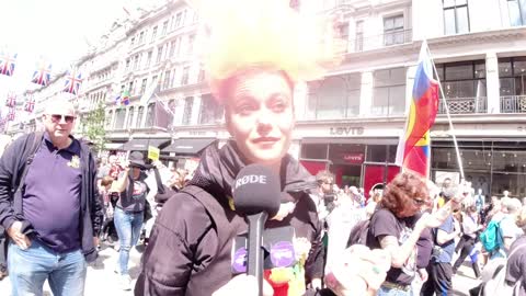 MUST BE HERE, SAVE OUR CHILDREN PROTEST LONDON