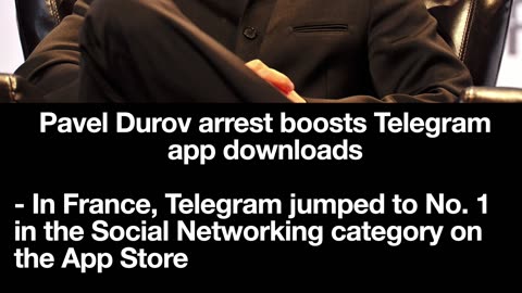 Pavel Durov arrest boosts Telegram app downloads