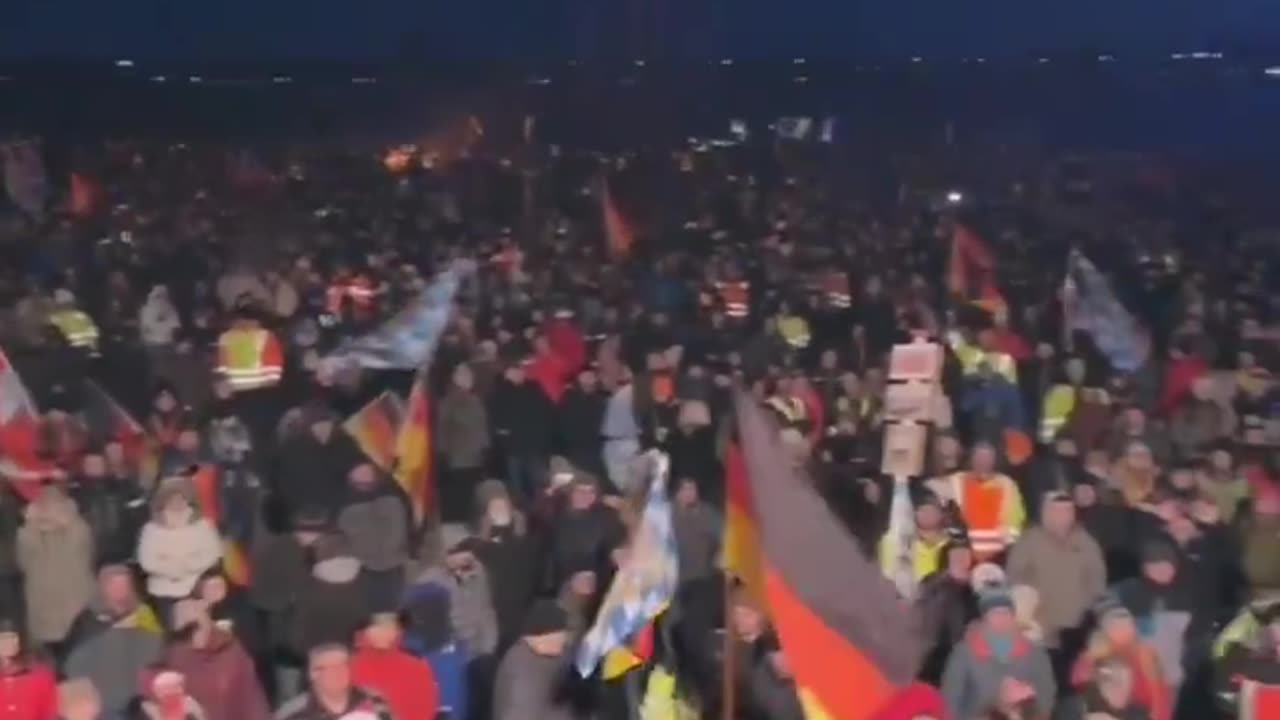 Farmers protest in Parkstetten Germany.