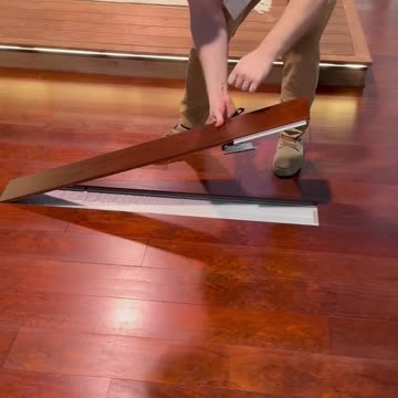 Incredible Flooring Installation #shorts