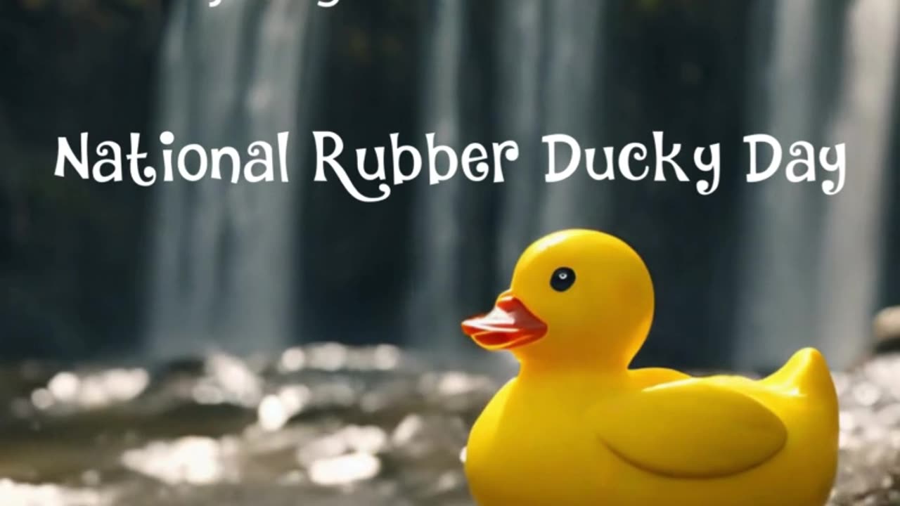 National Rubber Ducky Day