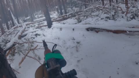 Intense Combat Footage from Ukrainians in the Luhansk Area