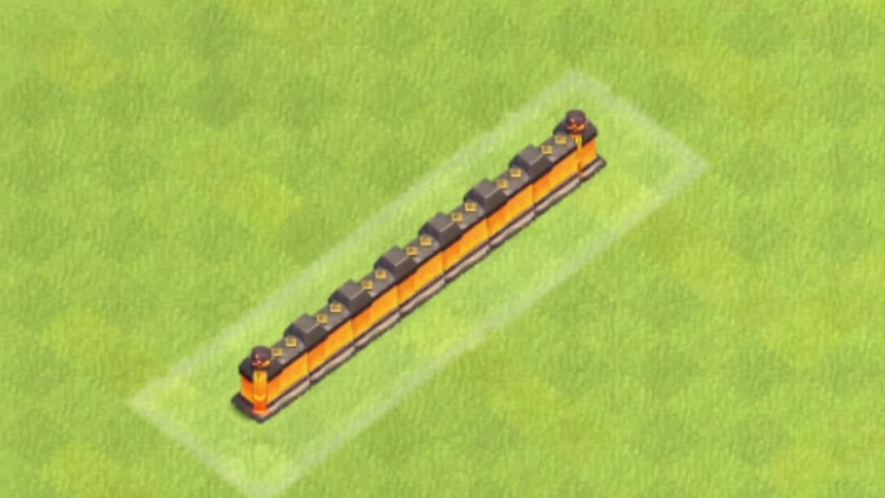 COC Wall Normal To Max // To Day I Update four Wall Let's go #coc #gaming #shorts