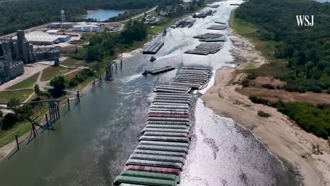 The Mississippi River Is Drying Up, Disrupting a Vital Supply Lane | WSJ