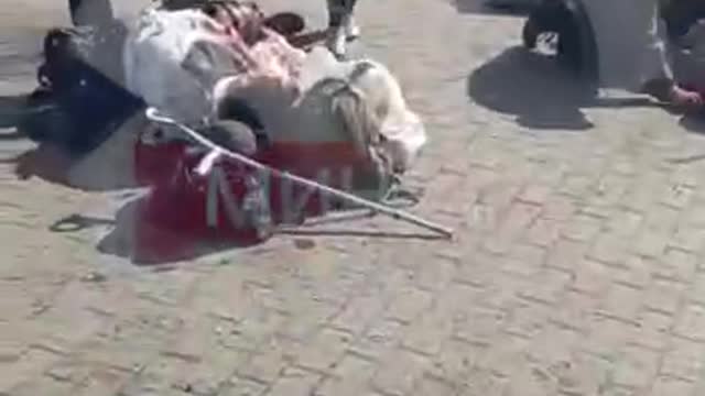 Ukraine War - Bombing of Kramatorsk Railway station (Graphic)