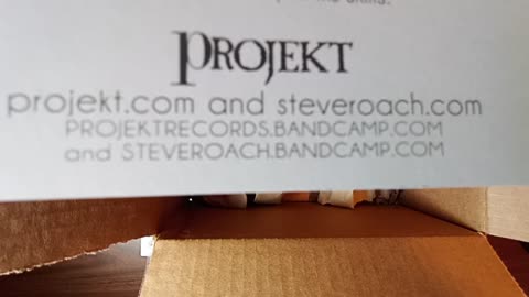 Projekt Records unboxing