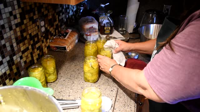 How to make sweet pickles and spears the Sweet Life way.