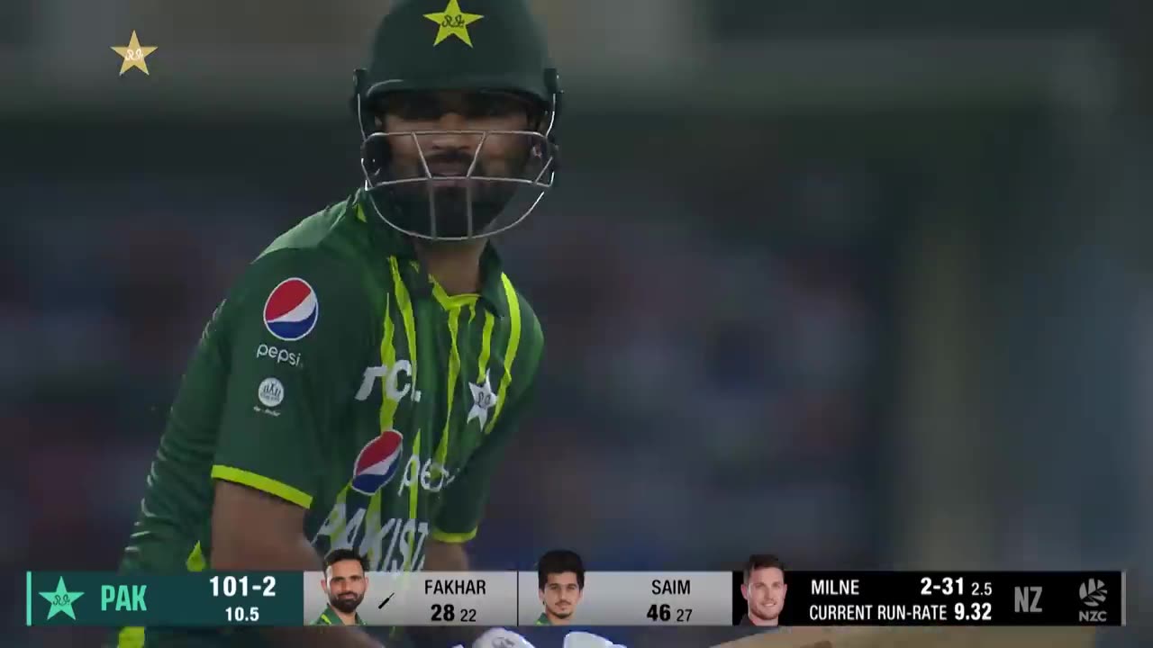 Pakistan vs Newzeland 1th t20 Match Highlights