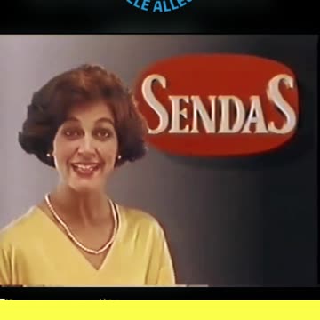 Comercial Supermercado SENDAS - março de 1992 - NOSTALGIA