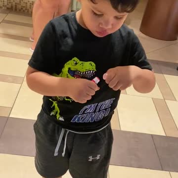 Elijah and Chapstick, 5-14-2022