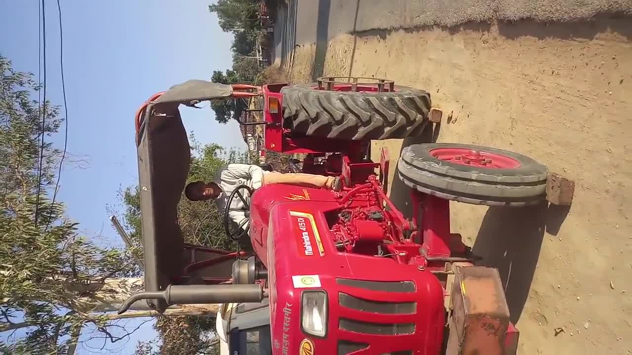 bricks test of MAHINDRA 415 ब्रेक टेस्ट में महिंद्रा 40 एचपी की गाड़ी फेल साबित हुई