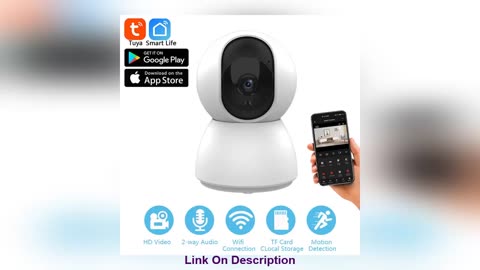 1080P Tuya Smart Mini WiFi IP Camera Indoor