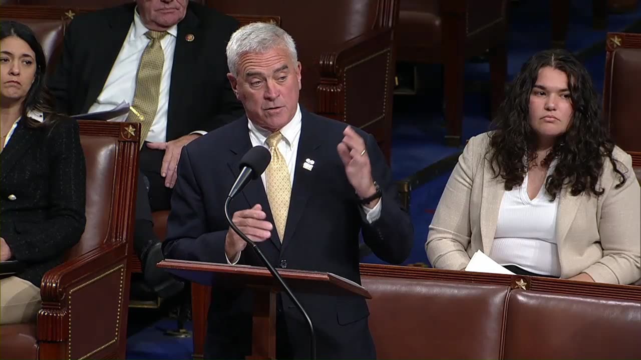 Wenstrup Speaks in Favor of His Legislation the BIOSECURE Act on the House Floor.