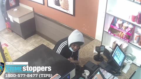 Dunkin Donuts robbery suspect in NYC