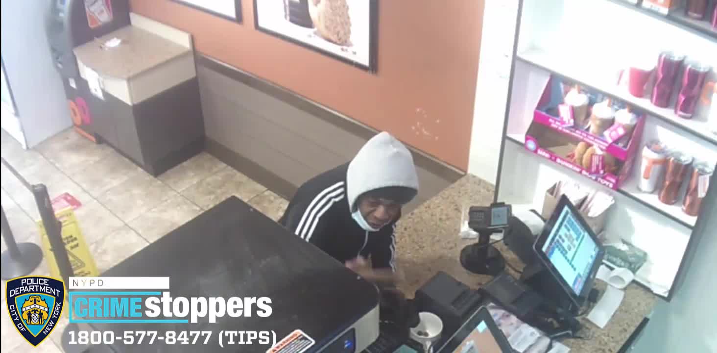 Dunkin Donuts robbery suspect in NYC