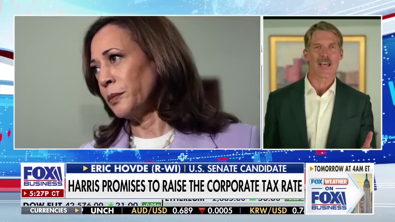 Kamala Harris can’t even put words together: Eric Hovde